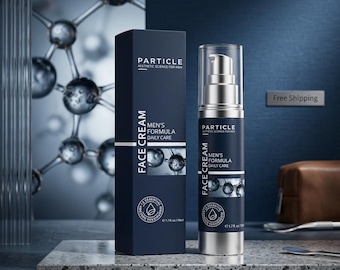 Particle Face Cream For Men 6 In 1 Anti Aging Cream Fights Eye Bags Dark Spots