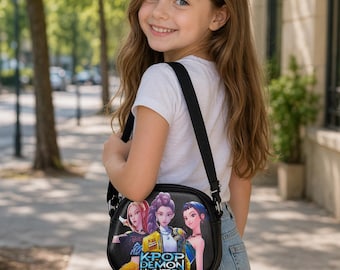 K-Pop Umhängetasche, kleine Umhängetasche, kleine Umhängetasche, süße Anime-Charakter-Umhängetasche, Geschenk für K-Pop- und Anime-Fans