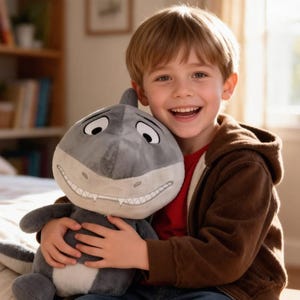 The Bad Guys Inspired Plush - Choose Mr Wolf / Snake / Shark / Tarantula Spider / Chameleon Stuffed Animal | Movie Gift