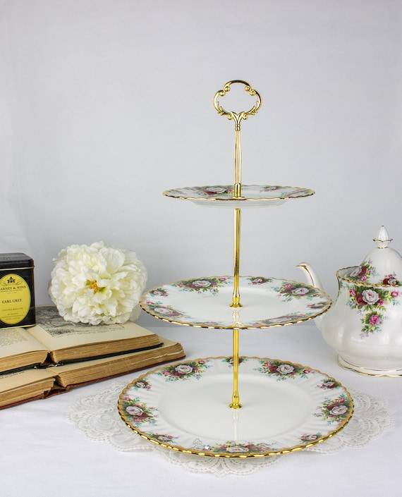 Royal albert 3 clearance tier cake stand