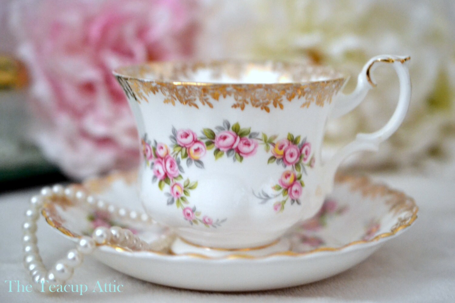 Dimity Rose Tea Set - Etsy