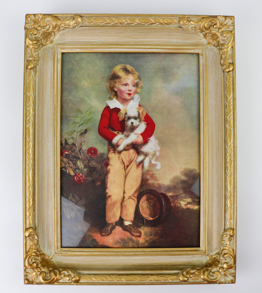 Arthur William Davis Master Simpson Vintage Framed Print