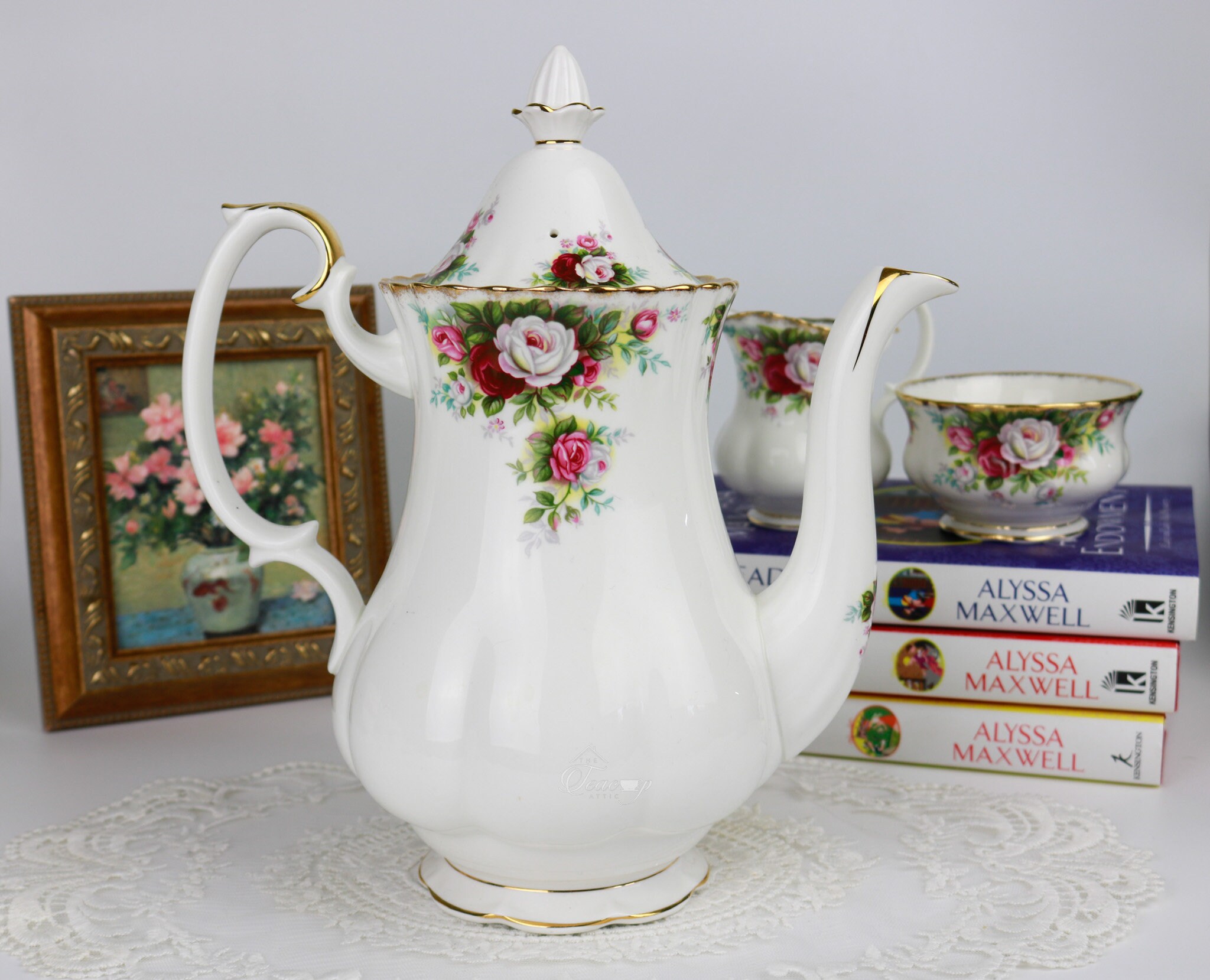 Royal Albert Old Country Roses Vintage Afternoon Tea Serving Made Royal Albert Old Country Roses Vintage Afternoon Tea Serving Made