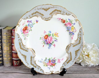 Coalport Rosemary Dinner Plate, English Bone China Dinner Plate, Vintage China, Replacement China