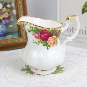 Royal Albert Old Country Roses Creamer, English Bone China Replacement Milk Jug