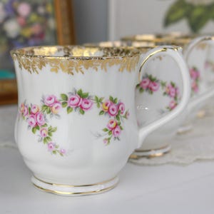 Royal Albert Dimity Rose Set - Etsy