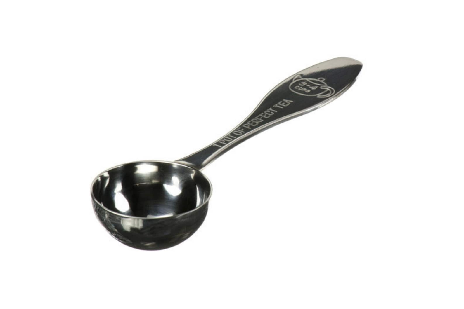 1 Pot Perfect Tea Measuring Spoon, Stainless Steel Spoon for Measuring ...