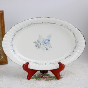 Paragon Morning Rose Regal Tray, Plateau anglais Bone China, Chine de remplacement, Chine vintage