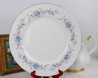 Prato de jantar Paragon Romance, prato de jantar vintage de porcelana inglesa, porcelana de reposição