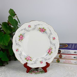 Royal Albert Tranquility Salad Plate, English Bone China Salad Plate, Replacement Plate, Replacement China, Vintage China, Dinnerware