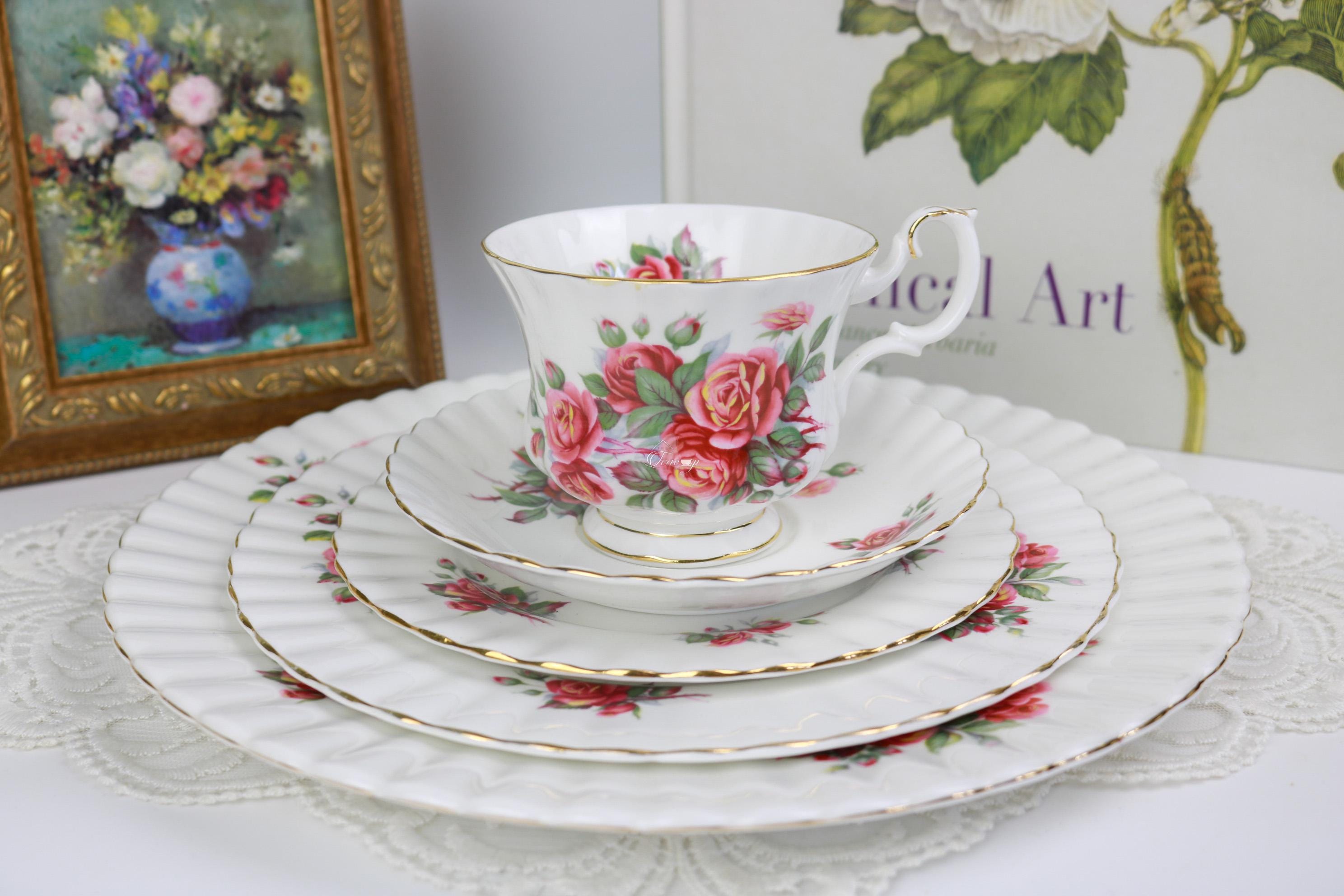 Royal Albert Centennial Rose Piece Place Setting, Bone China