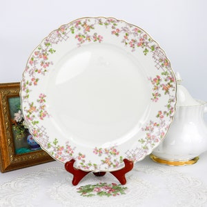 Haviland Limoges Dinner Plate, Vintage French Porcelain Replacement Dinner Plate