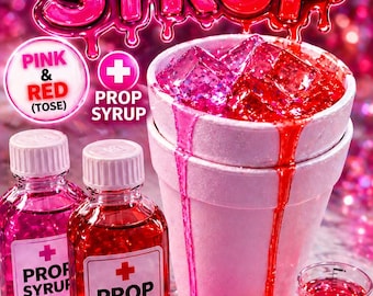 Pink Red Prop Syrup (Tosi)