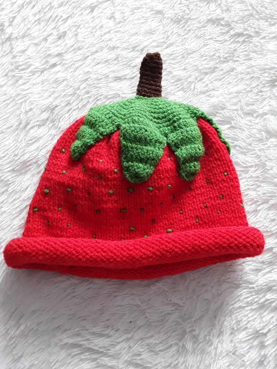 strawberry hat
