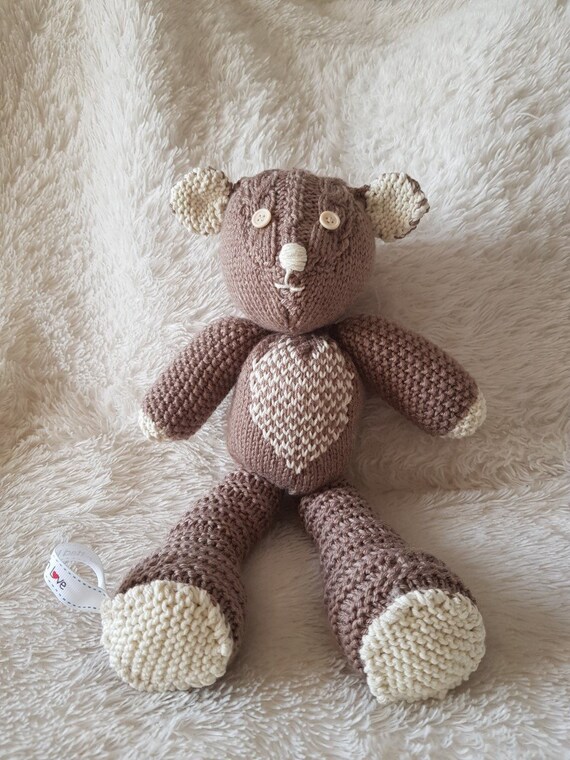 mr bean bear knitting pattern
