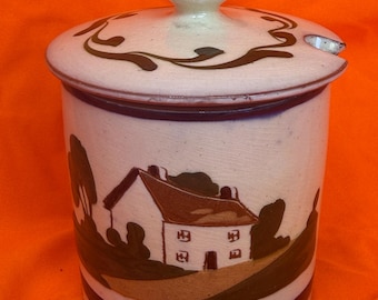 Vintage Dartmouth pottery Torbay Mottoware
