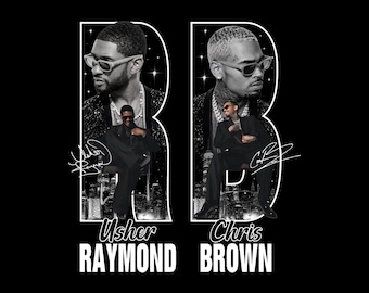 Raymond and Brown R&B Tour 2026 PNG Fan Art Shirt Design (Digital Download)