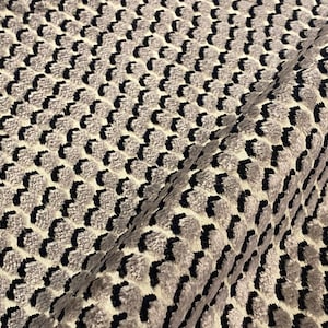 Kravet Design / Kate Spade Storm &quot;MAZZY DOT&quot; Polka Dot Cut Velvet Fabric - 34051-811 - Retails 149.00 yd - Below Wholesale - 1.9 yds