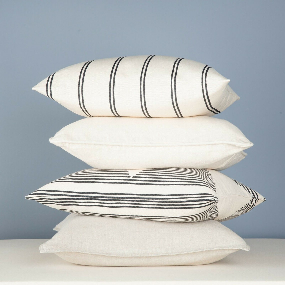 ONE Custom Down Feather Bolster Pillow Made w/ Your Fabric Etsy