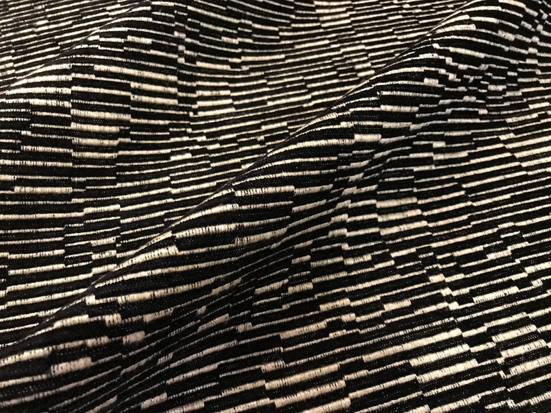 Manuel Canovas Paris Noir MARZAC French Woven Ottoman Texture Fabric 2.1 yds 4885-09 Below Wholesale Retails 236.00 yd