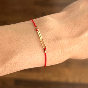 Adjustable Cord Eternity Bracelet – 14k Gold Fill or Sterling Silver Dainty Infinity Chain – Minimalist Jewelry, Everyday, Gift for Her