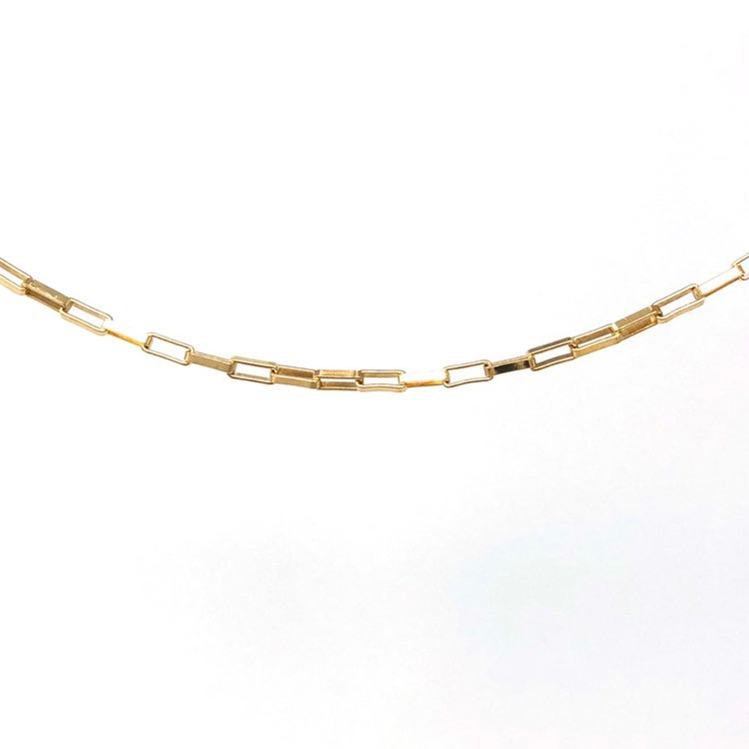Gold Fill SMALL LINK CHAIN Necklace Also in Sterling Silver - Etsy
