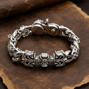Vintage 925 Bracelet - Etsy