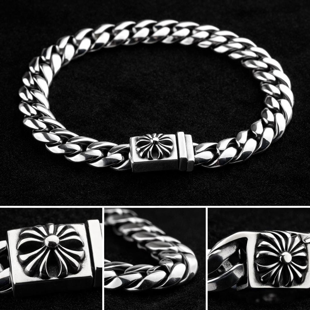 Chrome hearts replica bracelet - Etsy 日本