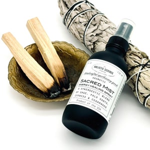 Sacred Mist, Energy Healing Spray, 4oz (Glass Bottle)