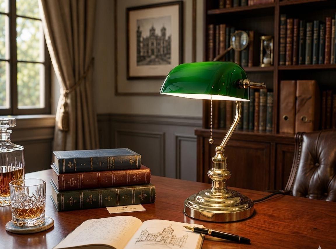 Antique library lamp - Etsy 日本