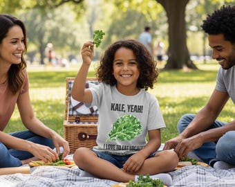 Kale Yeah! Kale Graphic Kids Tee | I Love to Eat Local, Farmstand