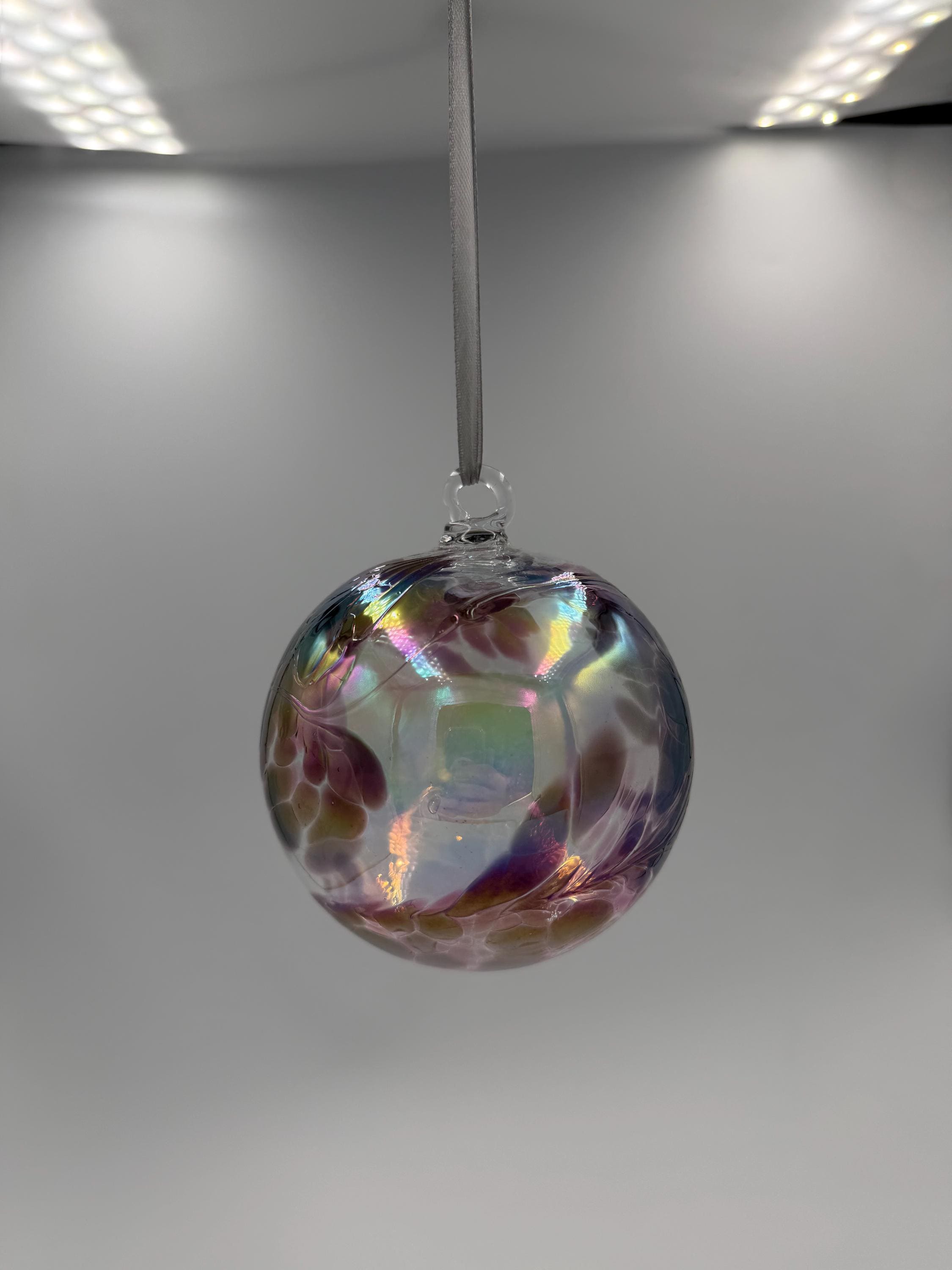 Hängende glaskugel