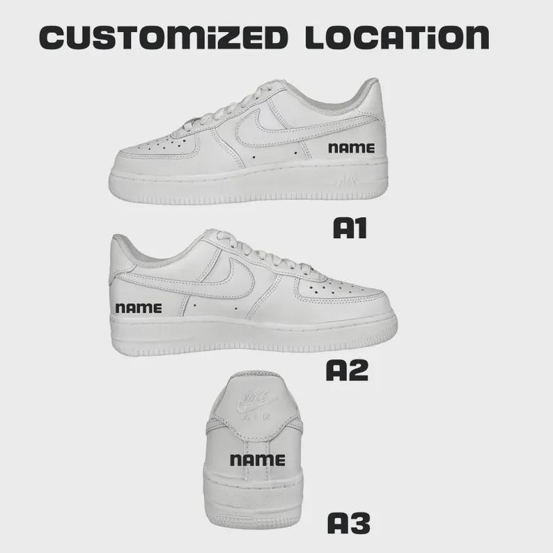 Tênis Air Force 1 rosa personalizado, tênis florais de flor de cerejeira pintados à mão, calçado personalizado com estética de primavera para aniversário de filha imagem 5