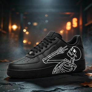 Skeleton Air Force 1 - Etsy
