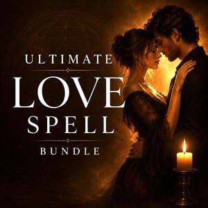 Ultimate Love Bundle : Obsession + Loyalty Binding + Come to Me 3 Powerful Rituals - Same Day Photo Proof Real Witchcra