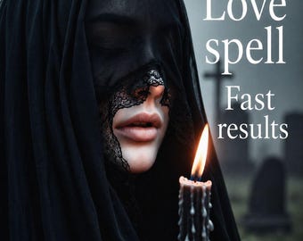 Extreme Obsession Love Spell, Powerful Attraction Ritual, Same Day Casting, Fast Results & Photo Proof