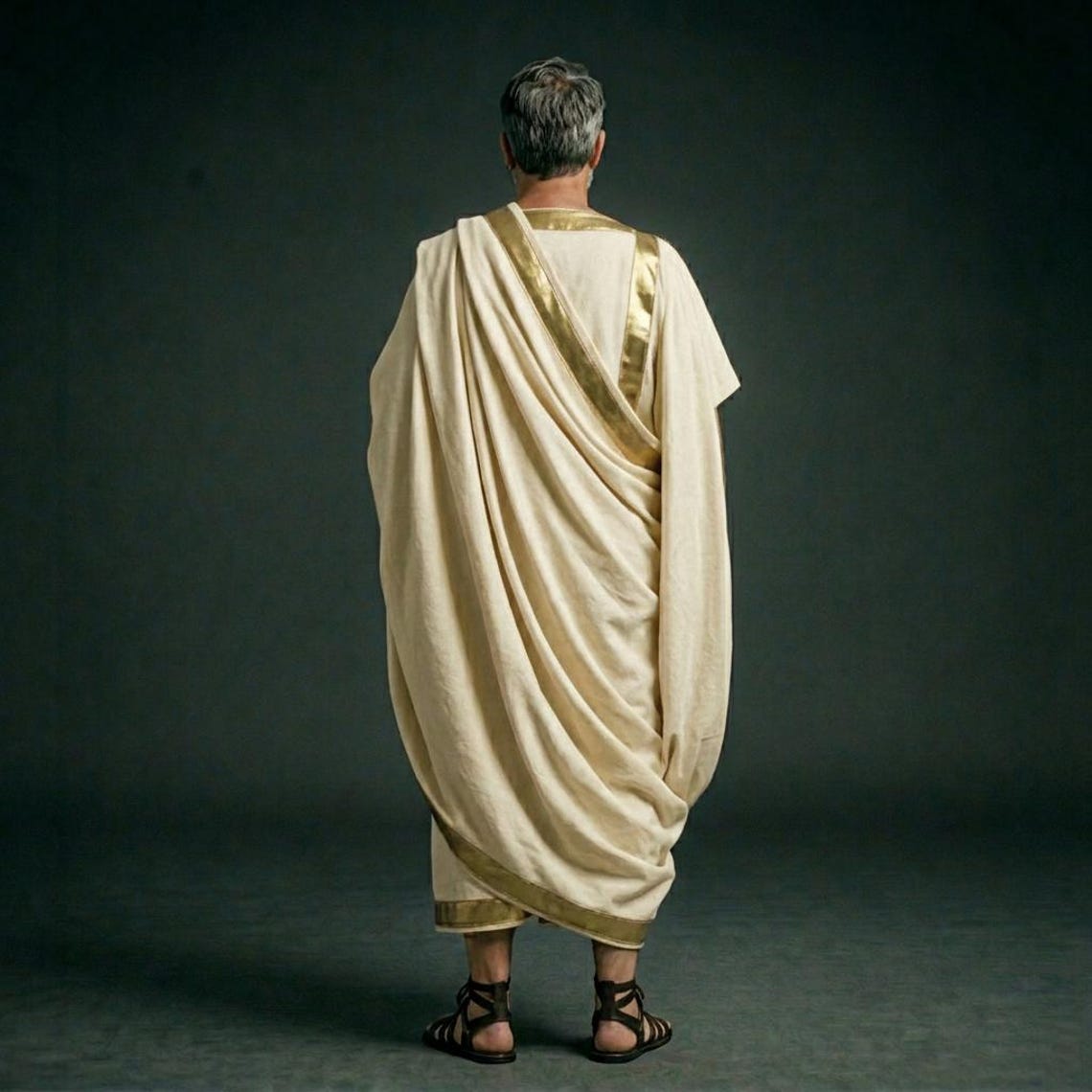 Roman Toga Costume , Ancient Roman Outfit , Unisex Tunic Dress - Etsy