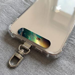 Project Hail Mary Phone Charm Patch | Secure Lanyard Adapter