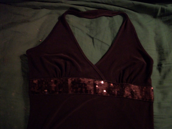 Vintage halter dress, size M