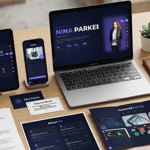 NEXUS Portfolio für Entwickler | Bootstrap 5 Html-Vorlage | Moderne ansprechende persönliche Seite