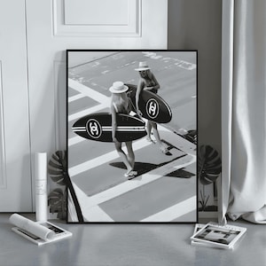 Chanel Surf Girl - Etsy