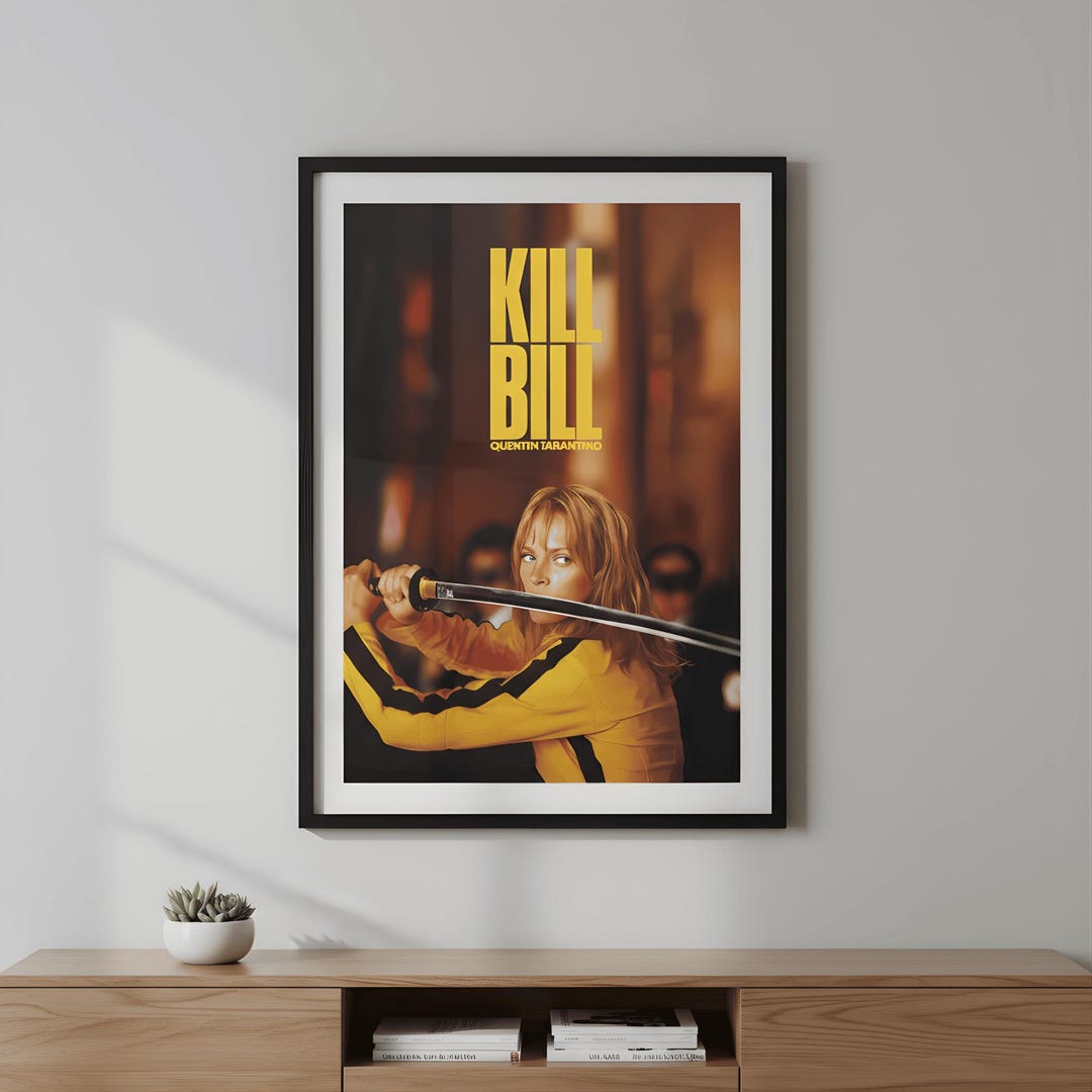 Kill Bill Poster, Alternative Movie Poster Print, Quentin Tarantino's ...