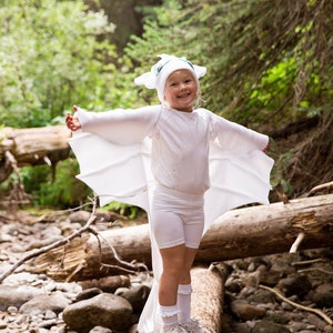 Light Fury Dragon Costume | Sparkle Wings Cape | How to Train your Dragon | Baby Toddler Child Adult | Free US Shipping