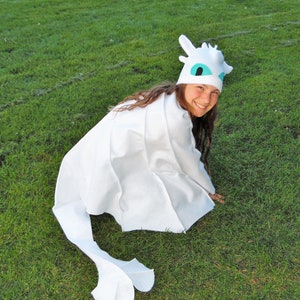 Cape et chapeau complet de dragon fureur légère | Comment dresser votre dragon | Bébé, bambin, enfant, adulte, Halloween | Livraison gratuite aux États-Unis