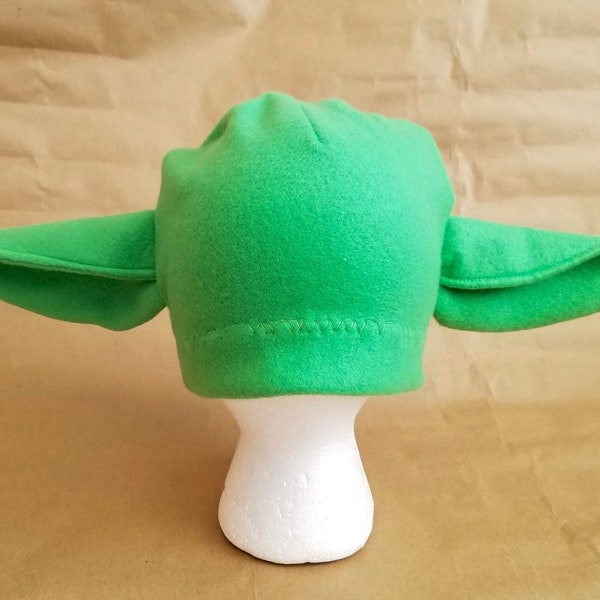 Green Baby Alien Hat| Baby Ears Hat |Fleece Child Hat | Child | Infant | Adult | Toddler