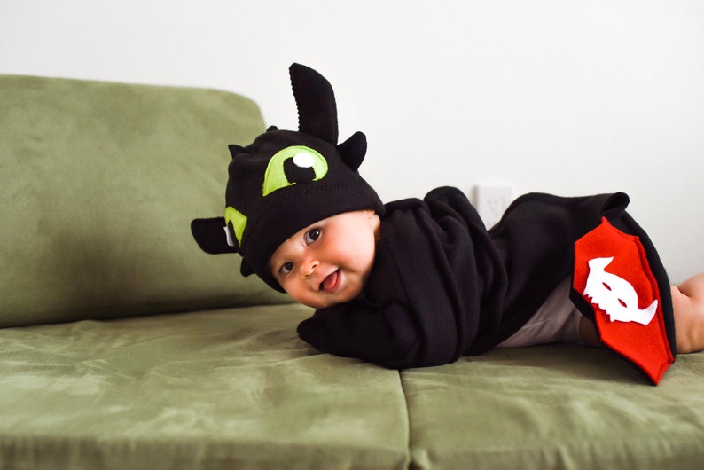 Toothless Dragon Costume How to Train Your Dragon Baby Toddler Child Adult Free US Shipping image 7