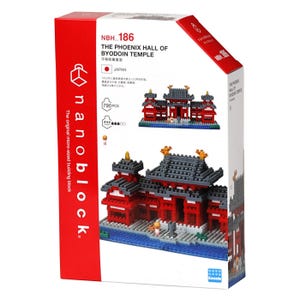 Japanese Scene DIY Nano Building Blocks Kit - The Phoenix Hall Of Byodoin Temple