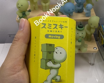 Smiski Moving Series Blind Box -  Collectible Mini Figurine - 100% Original (Glow in the Dark)