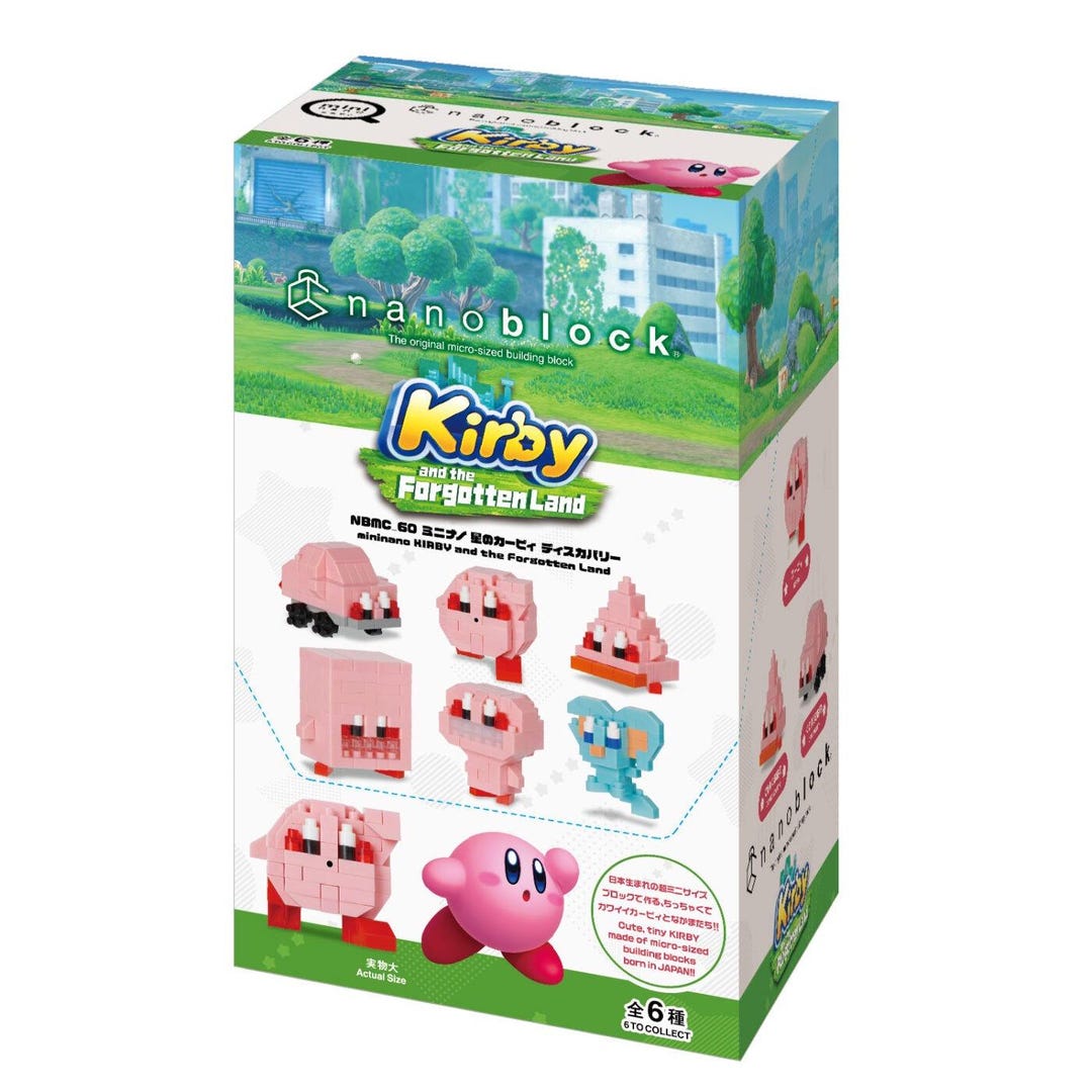DIY Nano Building Blocks Kit - Mininano Kirby and the Forgotten Land ...