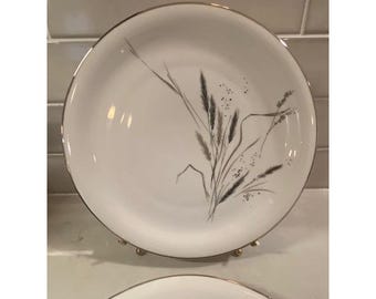 Easterling Ceres China Dinner Plates Set of 2 Bavaria Germany Wheat Vintage